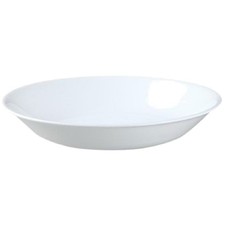 Corelle Livingware Frost White Set: 8 Durable 20 oz Pasta Bowls - Elegant Dining