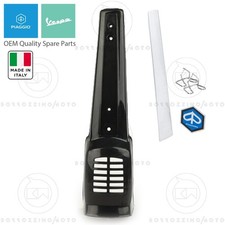 MASCHERINA NASELLO COPRISTERZO NERO CON MODANATURA PIAGGIO PER VESPA 50 SPECIAL