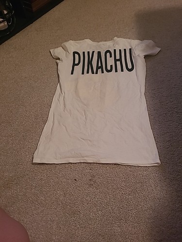 Mighty Fine Pikachu Size S T Shirt S000051 - Picture 3 of 3
