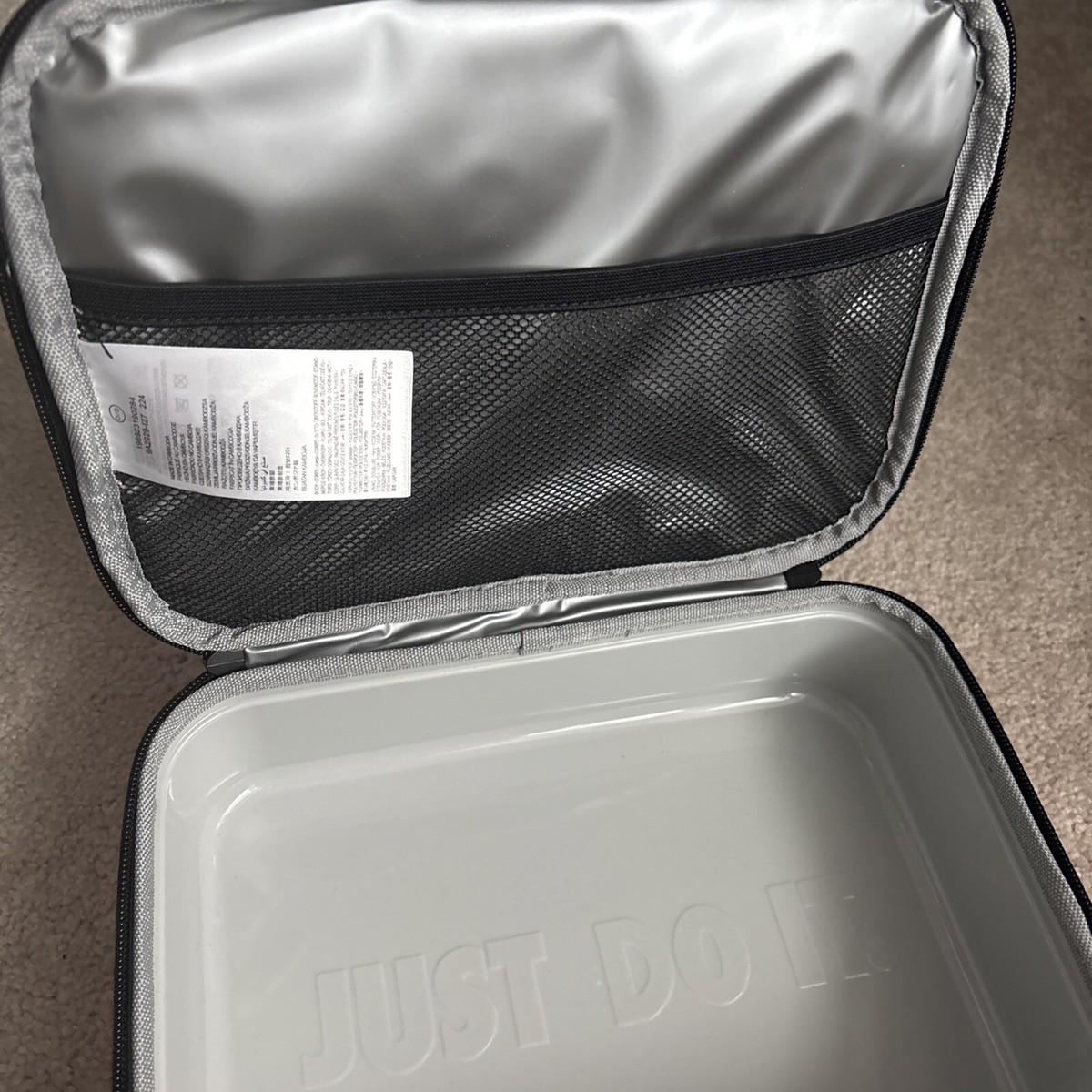 Nike Hard Shell Lunch Box Ice Cream Printed Pink Insulated School