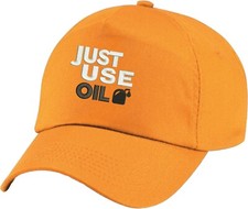 Embroidered Just use Oil Baseball Cap, Anti just stop oil cap, Just use oil cap