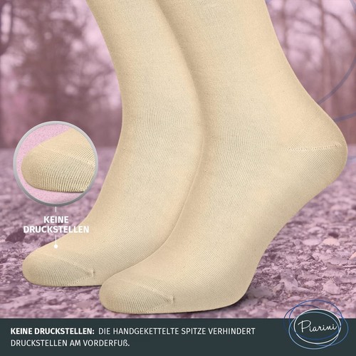 Gesundheits Socken ohne Gummibund Frauen 3er Pack - Socken mit weitem Bund au... - 第 4/7 張圖片