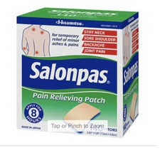 Salonpas Pain Relieving Patches - 140 Count