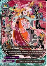 4x Demon Musician, Amdukias Buddyfight Promo Rare HOT MINT FREE SHIP