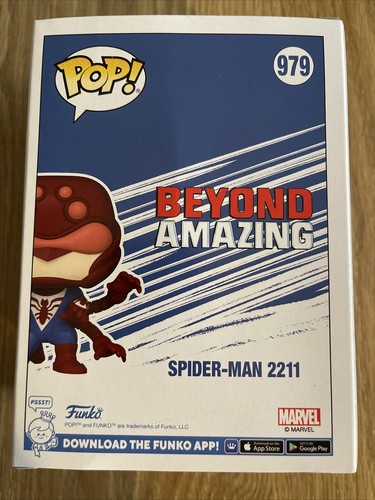 Spider-Man 2211 US Exclusive Pop! Vinyl 979 New In Box Marvel Comics - Picture 4 of 8