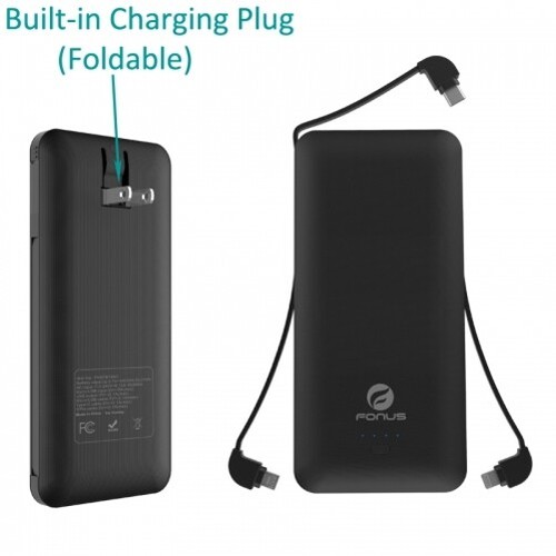 Charger 10000mAh Power Bank Charger w Leather Case Belt Clip R6Z for Cell Phones - 第 5/11 張圖片