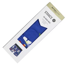 STANCE Butter Blend Boxer Brief Underwear sz M Medium (31-34) Canngu Blue Floral