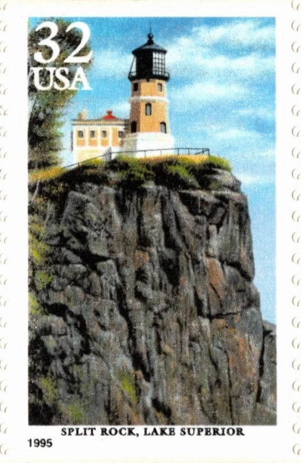 USA 1995 LIGHTHOUSES OF THE GREAT LAKES 20 STAMP 32 CENT BOOKLET SCOTT 2973a MNH - Image 2 of 4