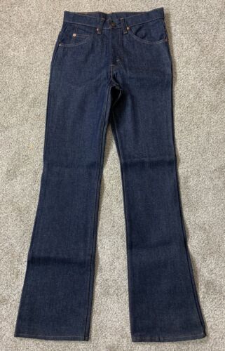 DEADSTOCK! Men's VINTAGE Vtg LEVIS Dark Blue DENIM