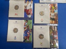 2022 Commonwealth Games Coloured 50p Coin Packs England/Ireland /Scotland/Wales
