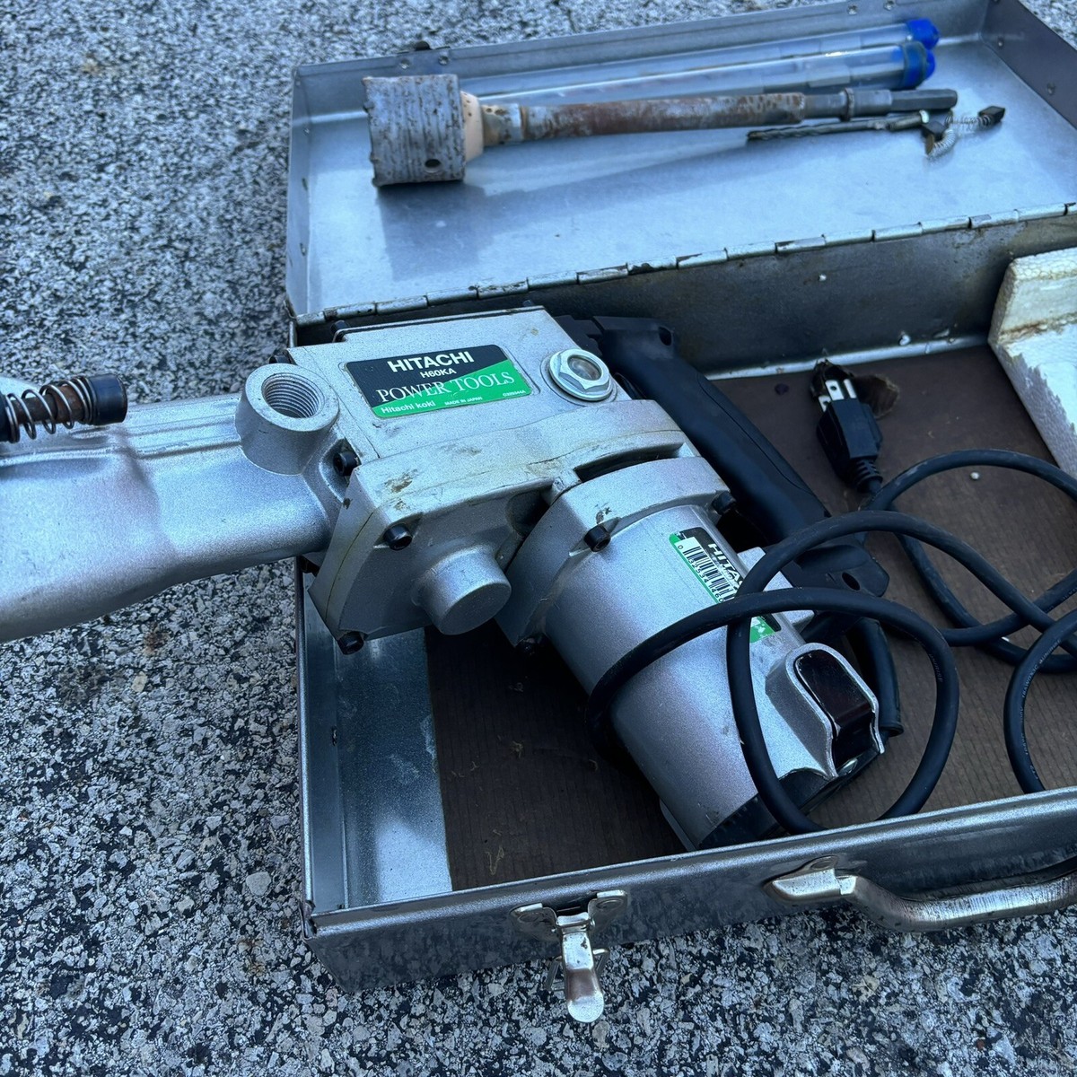 Rare Hitachi Koki H60KA Heavy Duty Hammer Drill C325344A W