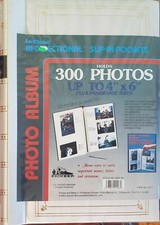 Pioneer Le Memo Bi-Directional Slip Pockets Photo Album Hold 300 Photos white 