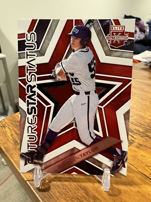 2023 Elite Extra Edition Future Star Status PS-19 Brayden Taylor Prospect RC  