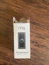 Ring Video Doorbell Wired - Black