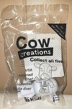 2020 Chick-fil-A Kids Meal Toy COW CREATIONS "Scientist" NEW