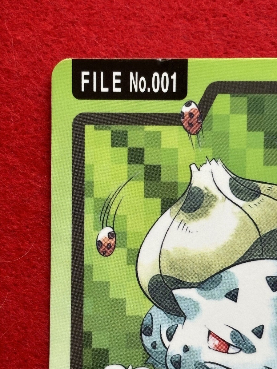 Bulbasaur File No.001 Ivysaur File No.002 1997 Pokemon
