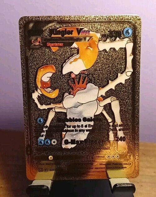 Kingler VMAX 029/172 Gold Foil Fan Art 🔥 | eBay