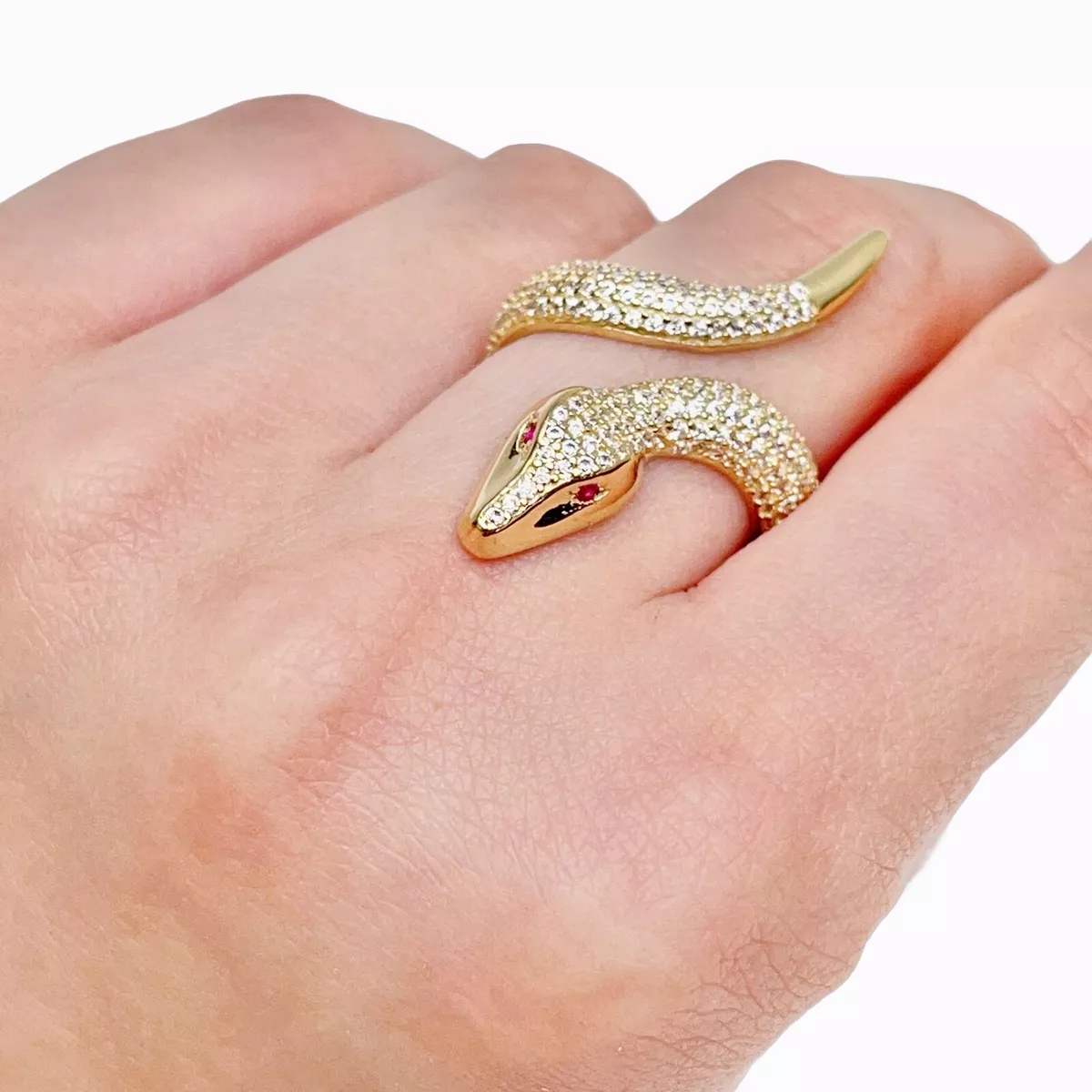 Solid gold snake ring outlet