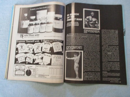 Muscle Digest Bodybuilding Magazine / Franco Columbu + Poster - August 1980 - Foto 8 di 9