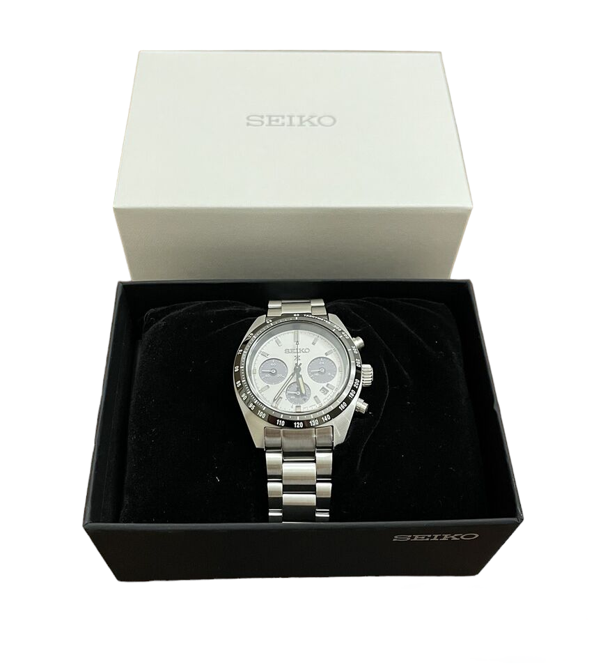 Seiko SSC813 Prospex Speedtimer Solar Chronograph 39mm Men's Watch