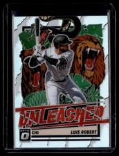 2021 Donruss Optic Unleashed Silver Prizm Luis Robert Chicago White Sox #UNL6
