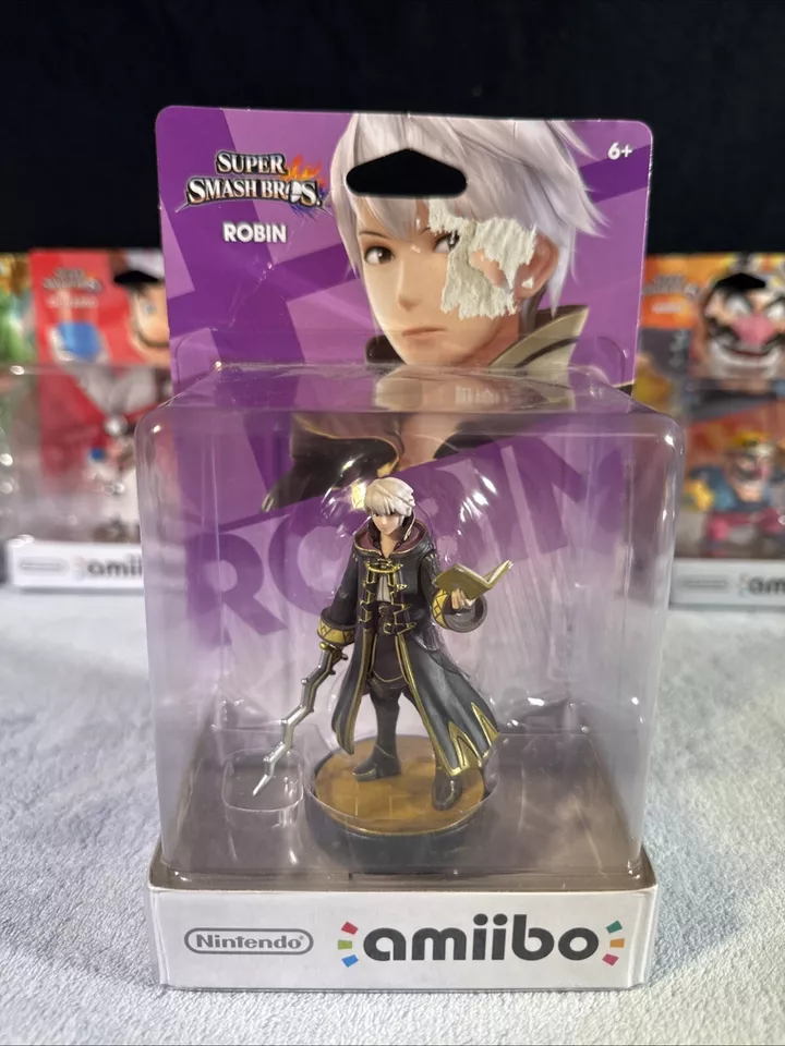 Nintendo Amiibo Personaje Figura Mario Y Super Smash Bros Lote Paquete Sin Abrir Foto 4 de 4