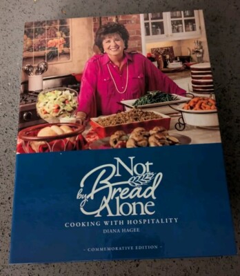 Not by Bread Alone Cookbook Diana Hagee Commemorative Edition Binder Recipe Book