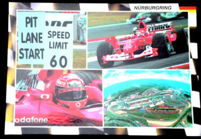 61010 AK Nürburgring PT Lane Start Speed Limit 60 Vodafone Marlboro Formula 1