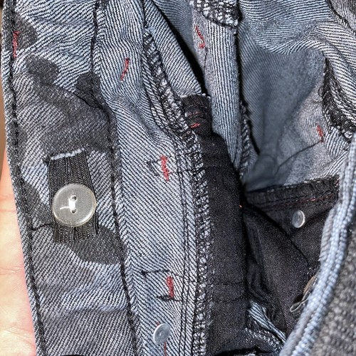 Never Give Up By John Cena Dark Boy Jeans W/Belt Size 7 (C17) - Picture 5 of 7