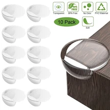 10 Pack Corner Protectors for Baby Furniture Table Corner Guard & Edge Bumpers