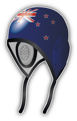 Autoaufkleber Neuseeland Flagge Fahne Wasserball Mütze K689 Sticker 12cm