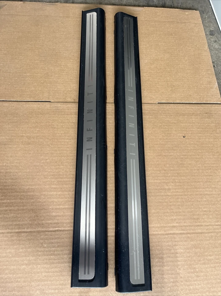 03-07 INFINITI G35 COUPE LH RH ДВЕРНОЙ ПОРОГ ПОТЕРТОСТИ ОТДЕЛКА 76895-AM800-76895-AM900 - Изображение 3 из 4