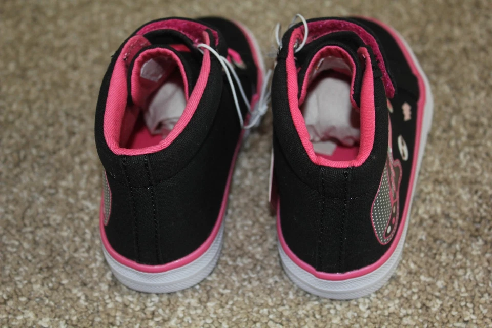 Gymboree рок Academy черный кроссовки Hi верхний туфли ребенка ясельного возраста девочек размер 8 9 новый с Ярлыками - Изображение 4 из 4