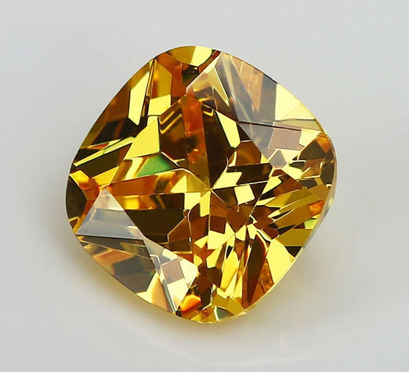 5Pcs 12MM CHAMPAGNE SAPPHIRE CUSHION SHAPE 12.38ct AAAA Unheated LOOSE GEMSTONE - Image 2 of 4