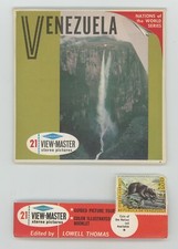 VENEZUELA View-Master Packet B-050 with the Stamp of the Nation Exc. Cond.