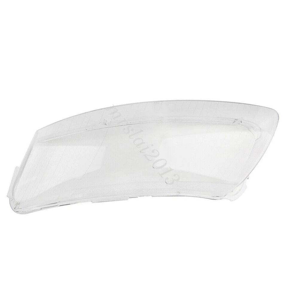 For Audi A6 C6 2006-2011 Front Clear Headlight Lens Right &Left Lampshade Cover Foto 4 de 4