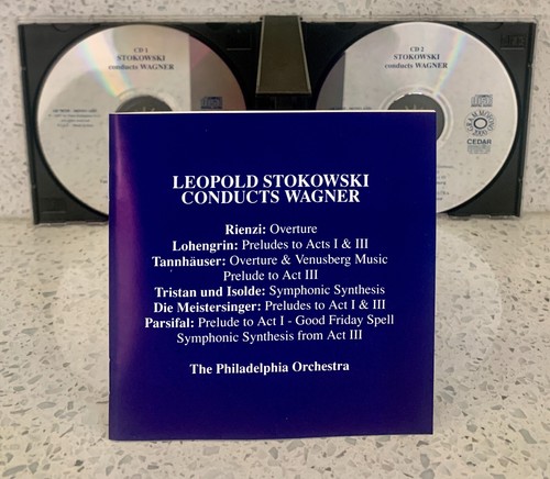 STOKOWSKI Conducts WAGNER (2 Discs, Grammofono) Philadelphia Orchestra 1926-1940 - Picture 4 of 5