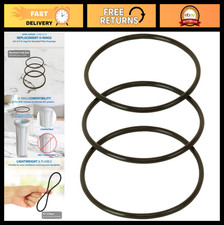 Replacement O-Ring Set for 3.5" OD Reverse Osmosis Water Filter Housings - 3 pcs