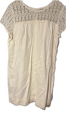 Gap Women's Easter Dress White  Bunny Pattern  Xl