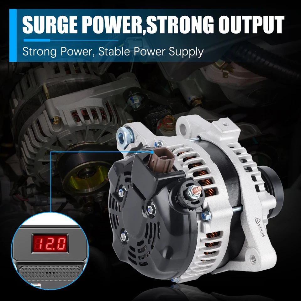 Genuine OEM Alternator For 2009-2013 Toyota Corolla 2009-2010 Toyota Matrix 1.8L Foto 3 de 4