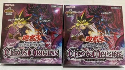 Yu-Gi-Oh Duel Monsters CHAOS ORIGINS Box x2 Japanisch NEU Sealed