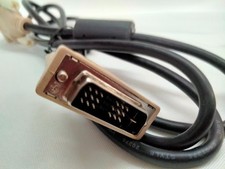 DVI-I Dual Link Male to Male Cable   Analog  Digital   High Resolution