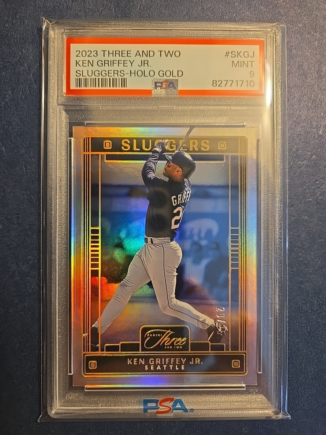 2023 Three And Two Ken Griffey Jr. Sluggers-holo Gold 20/25 PSA 9 MINT Pop 1 
