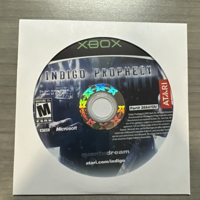 Indigo Prophecy (Microsoft Xbox, 2005) Disc Only Tested