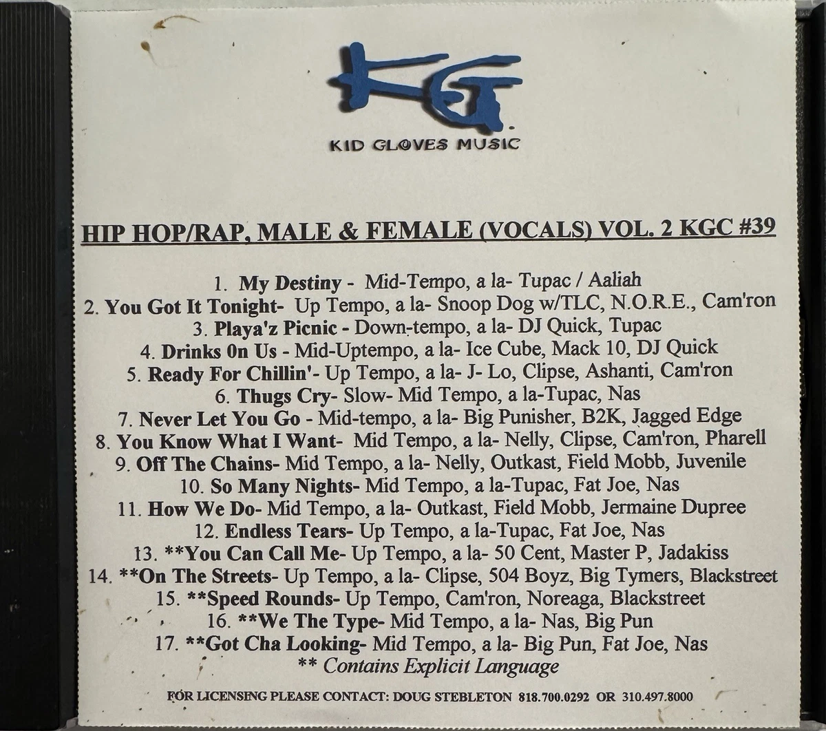 Various Rap & Hip-Hop Mixed Music CDs for sale | eBay