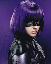 CHLOE GRACE MORETZ signed Autogramm 20x25cm KICK ASS in Person autograph ACOA