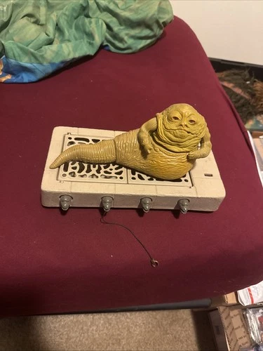 vintage star wars jabba the hutt playset incomplete  1983
