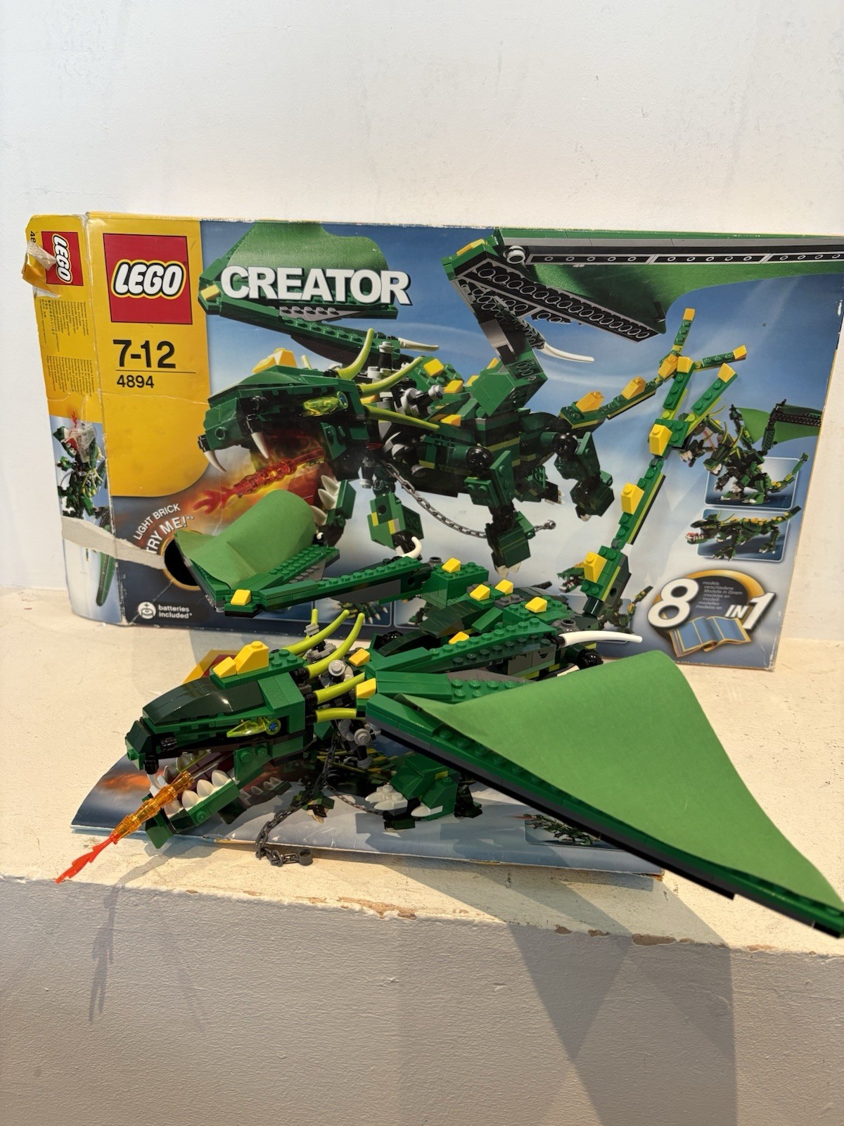 Lego Creator 4894 Mythical Creatures 8 In 1 Set / Dragon With Box & Instructions