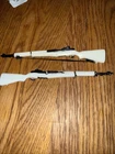 Hasbro GI Joe White M1 Garand Rifles Vintage Figure
