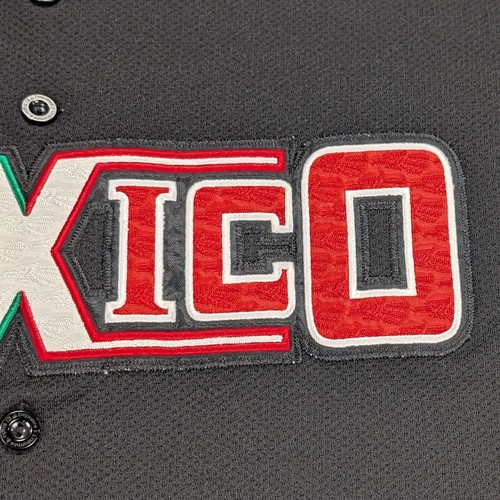 El Siglo Mexico Baseball Jersey Men's XXL Black Serie Del Caribe Hermosillo 2013 - Picture 4 of 10
